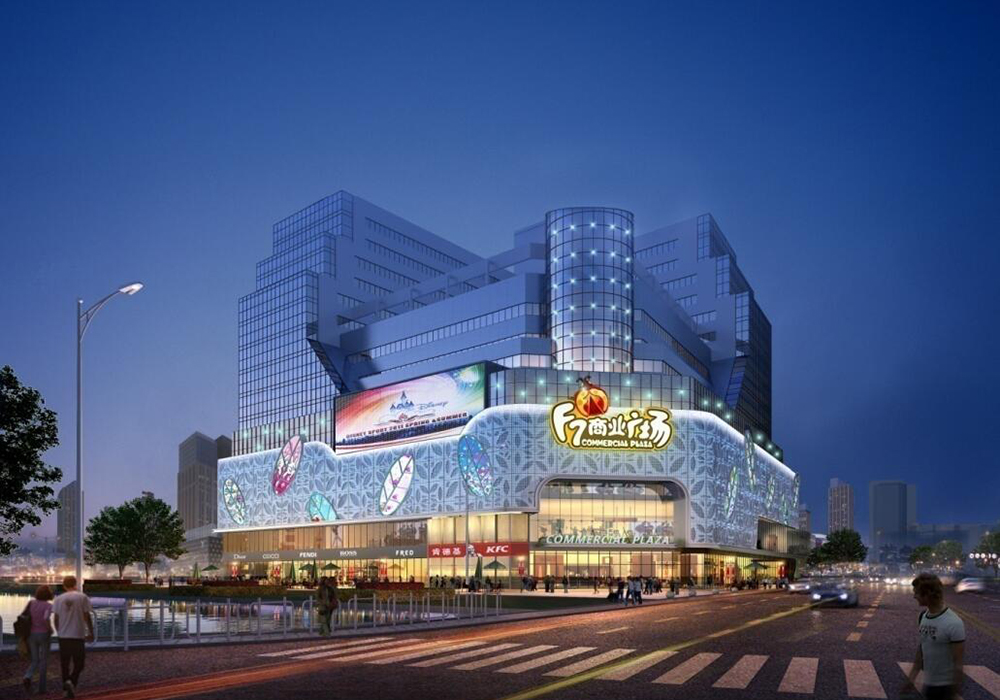 常州大洋百貨外立面改造 常州大洋百貨外立面改造